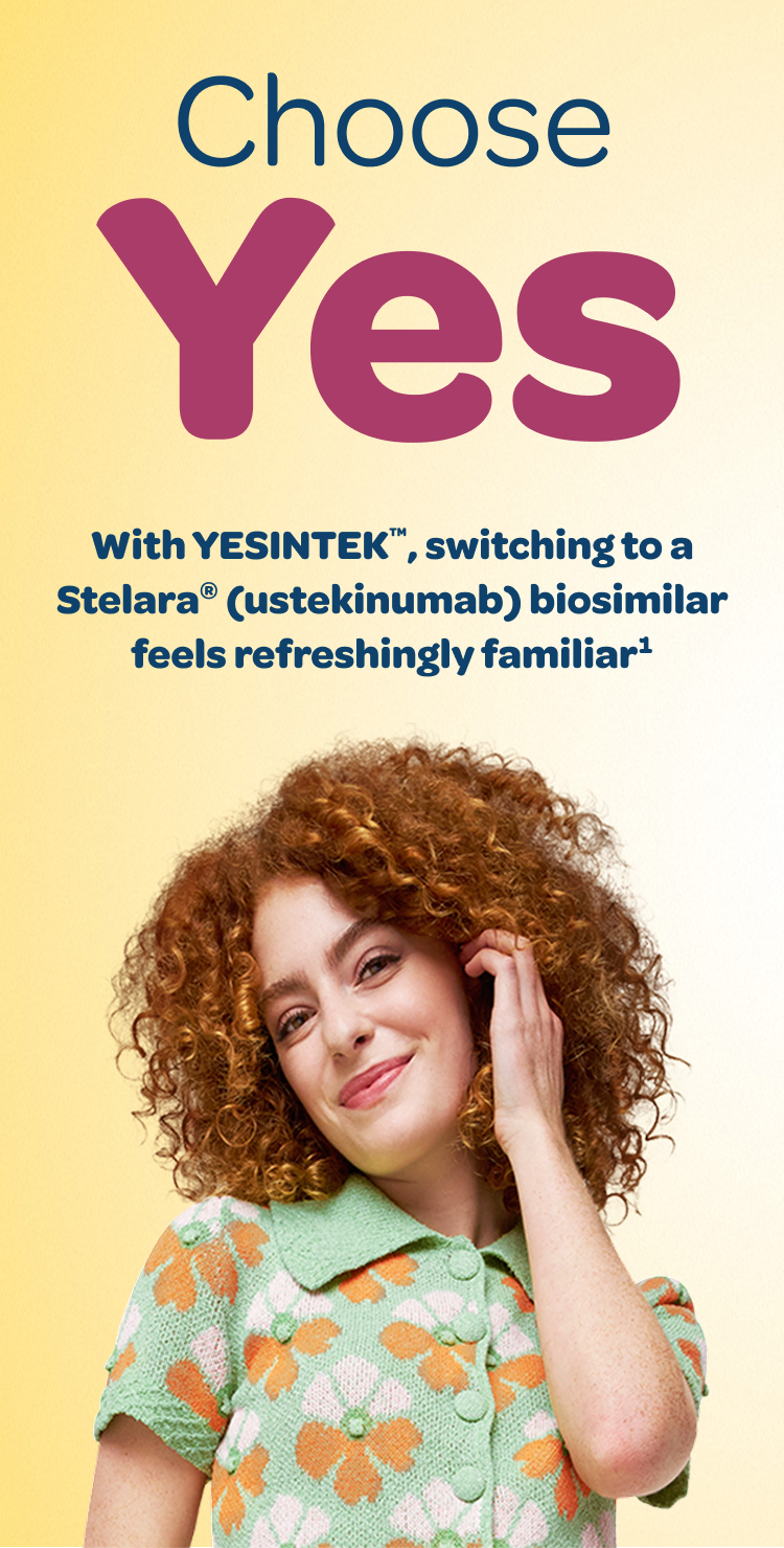 Woman with confident smirk